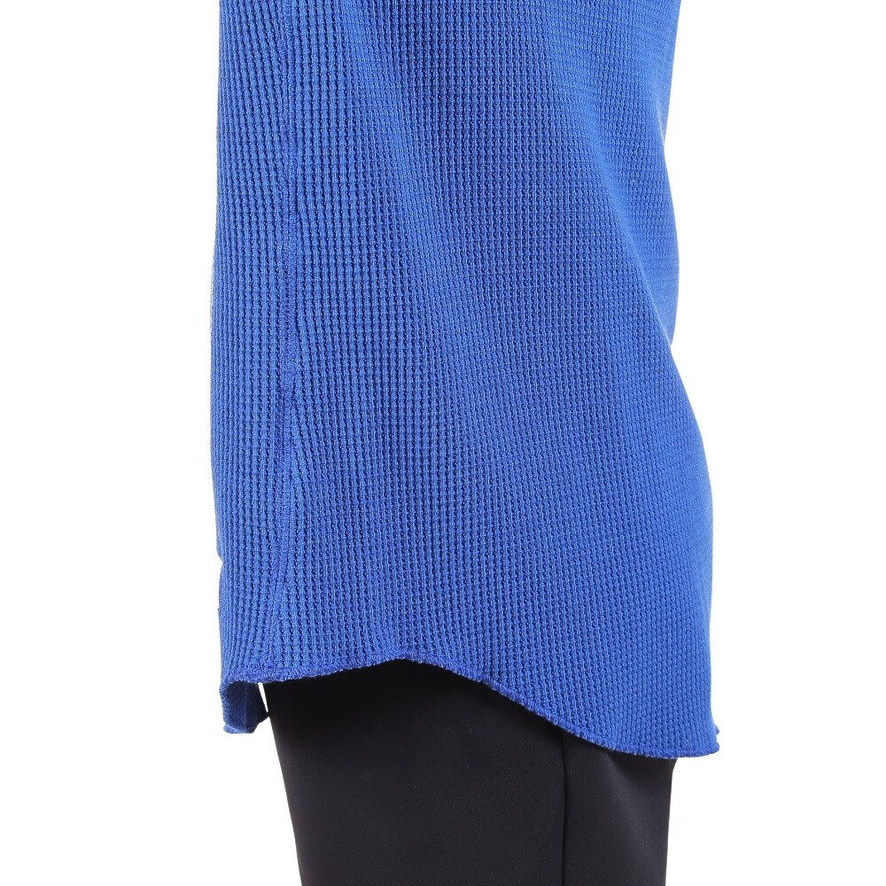 S.A.S（メンズ）防蚊ドライワッフル七分袖Tシャツ SAS2147203-79:NAVY