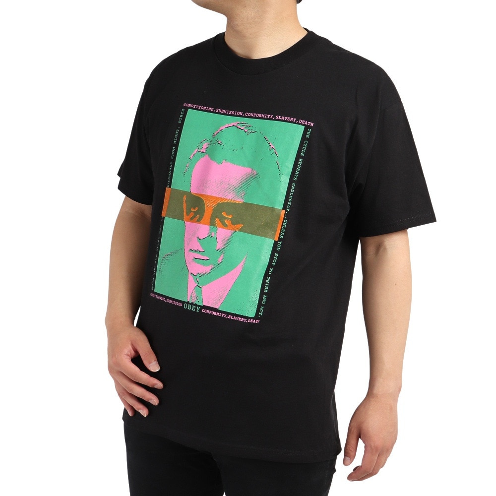 オベイ(OBEY)(メンズ)ナイト アンド デイ クラシックTシャツ ...