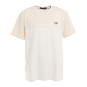 フレッドペリー(FRED PERRY)(メンズ)TOWELLING PIQUE PANE 半袖Tシャツ M3667-560