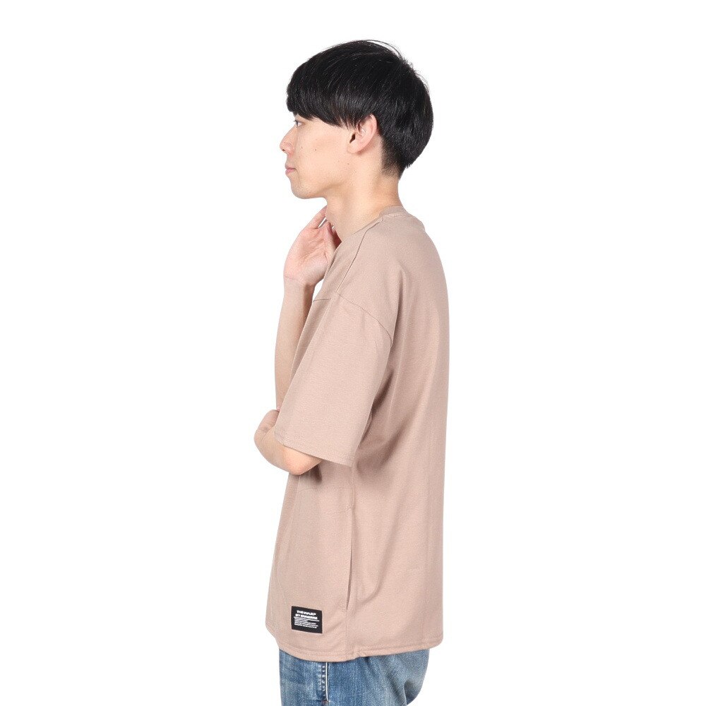 ザ・ワープ・バイ・エネーレ（The Warp By Ennerre）（メンズ）String 半袖Tシャツ WB3MJA04 BEG★★★
