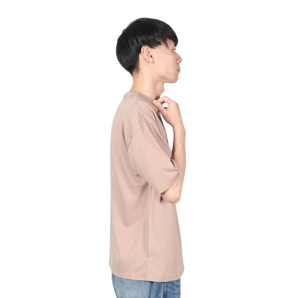 ザ・ワープ・バイ・エネーレ（The Warp By Ennerre）（メンズ）String 半袖Tシャツ WB3MJA04 BEG★★★