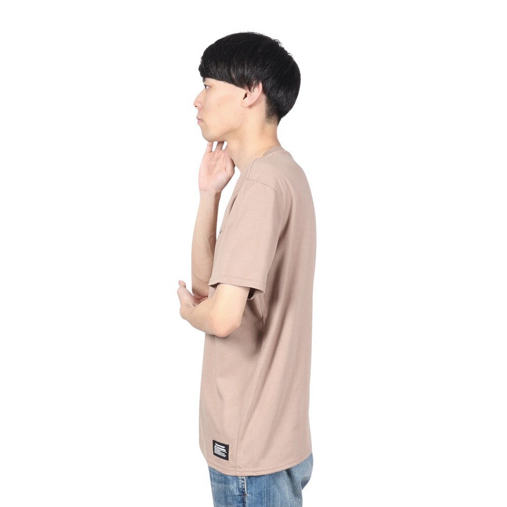 ザ・ワープ・バイ・エネーレ（The Warp By Ennerre）（メンズ）Dimension ポケット 半袖Tシャツ WB3MJA05 BEG★★★