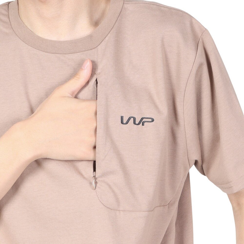 ザ・ワープ・バイ・エネーレ（The Warp By Ennerre）（メンズ）Dimension ポケット 半袖Tシャツ WB3MJA05 BEG★★★