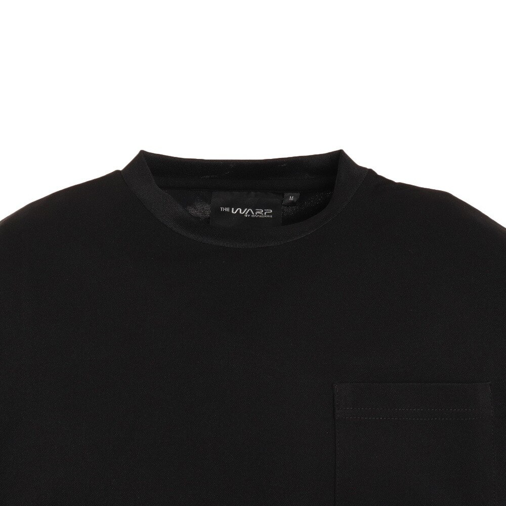 ザ・ワープ・バイ・エネーレ（The Warp By Ennerre）（メンズ）Round Comfort 半袖Tシャツ WB3MJA08 BLK