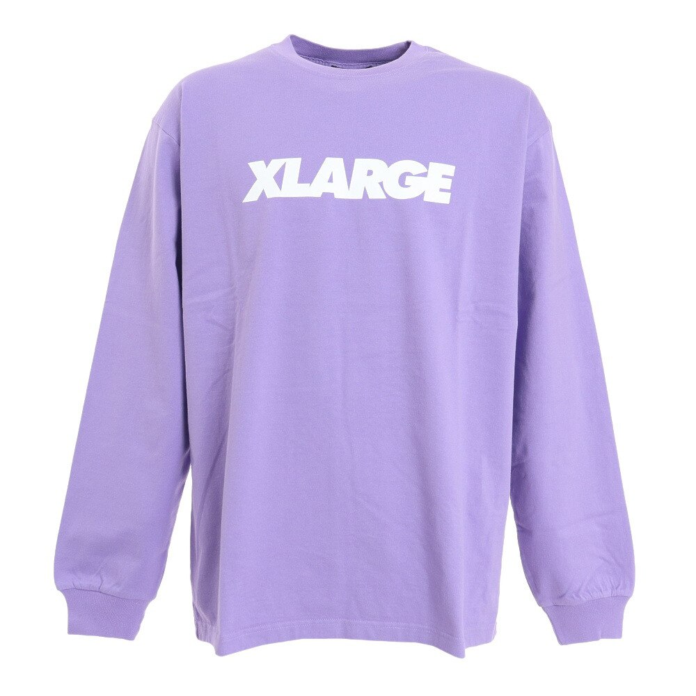 XLARGE ラージ　エクストララージ　ロンT パープル