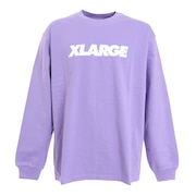 エクストララージ（XLARGE）（メンズ）STANDARD ロゴロングスリーブTシャツ 101221011003-PURPLE