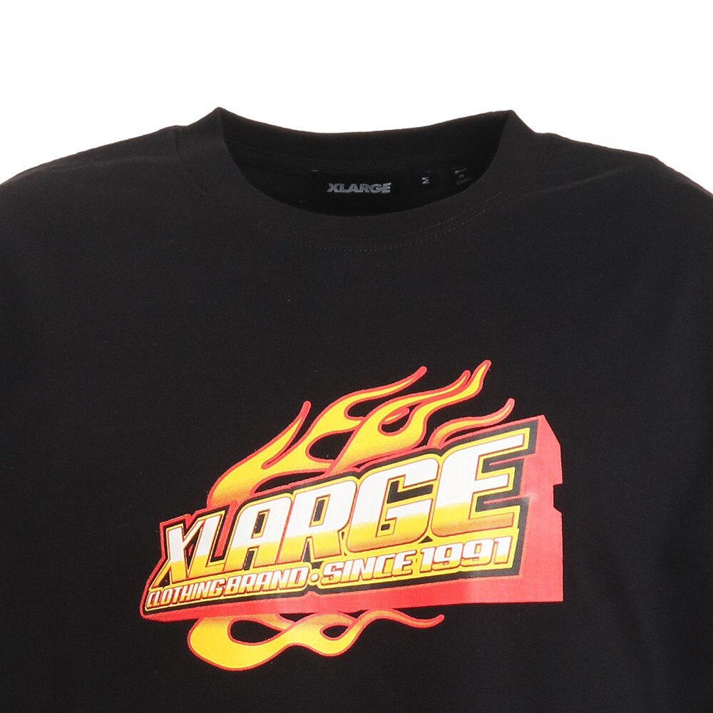 エクストララージ（XLARGE）（メンズ）HOT ROAD 長袖Tシャツ 101221011031-BLACK