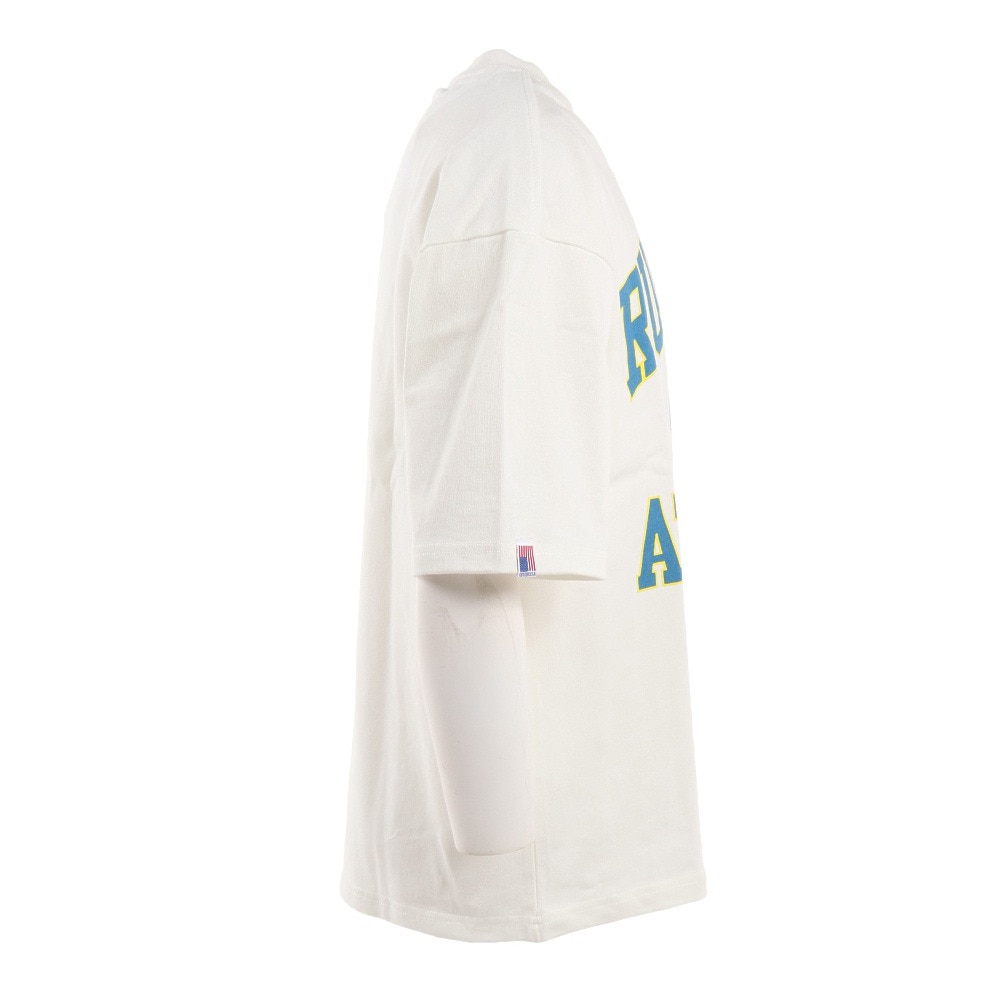 ラッセル（RUSSELL）（メンズ）PRO USA カレッジ半袖Tシャツ RBM22S0001 WHT