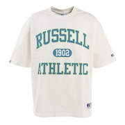 ラッセル（RUSSELL）（メンズ）PRO USA カレッジ半袖Tシャツ RBM22S0001 WHT