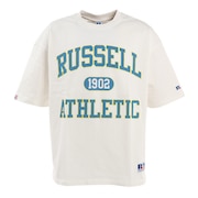 ラッセル(RUSSELL)(メンズ)PRO USA カレッジ半袖Tシャツ RBM22S0001 WHT