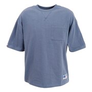 ラッセル(RUSSELL)(メンズ)PRO USA ポケットTシャツ RBM22S0003 BLU