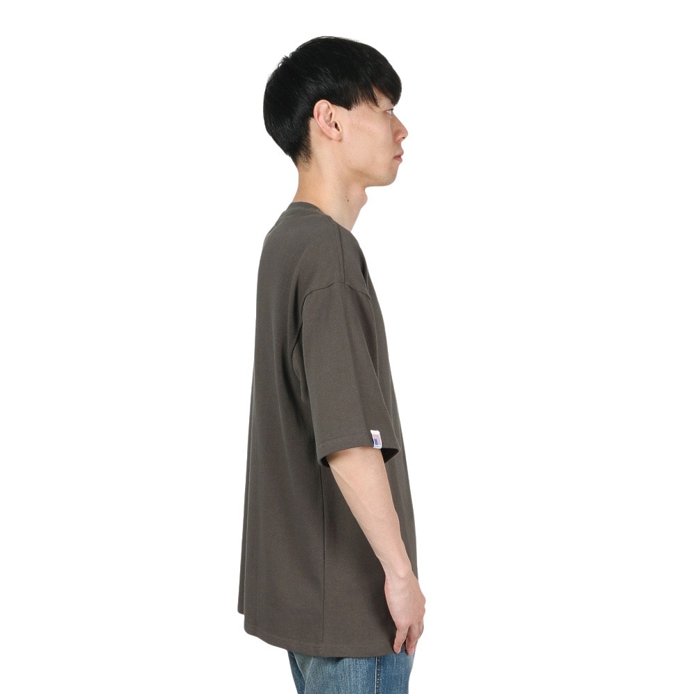 ラッセル（RUSSELL）（メンズ）PRO USA ポケットTシャツ RBM22S0003 CGRY