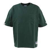 ラッセル（RUSSELL）（メンズ）Tシャツ 半袖 ヘビーウェイト PRO USA ポケットTシャツ シンプル オーバーサイズ 綿100% RBM22S0003 GRN