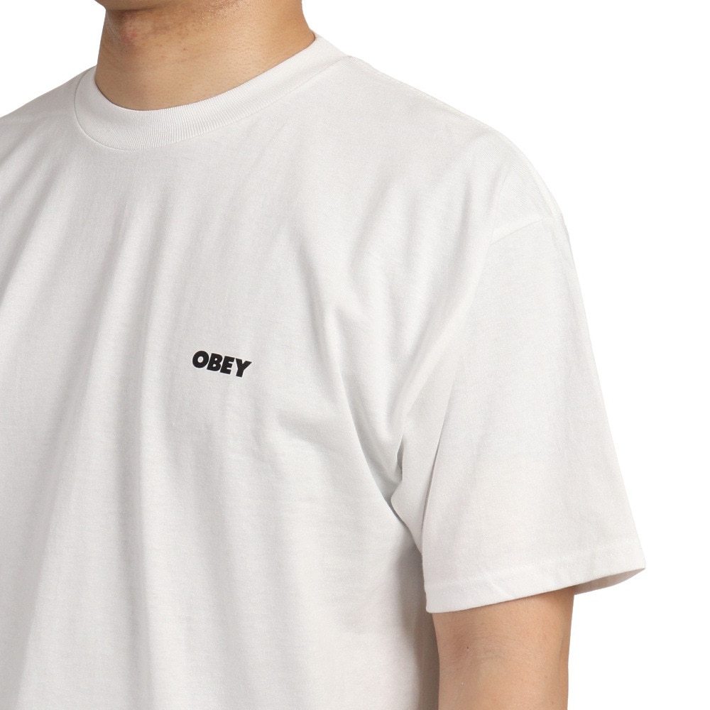 オベイ（OBEY）（メンズ）BOLD OBEY 2 Tシャツ 165263016WHT22U