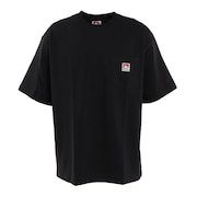 BEN DAVIS(メンズ)ビッグシルエット ワンポイント ポケットTシャツ 2580000-BLK
