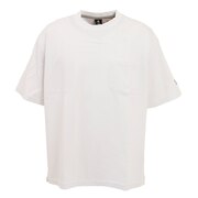ワンポイント胸ポケット クルーネックTシャツ CA221385-1100