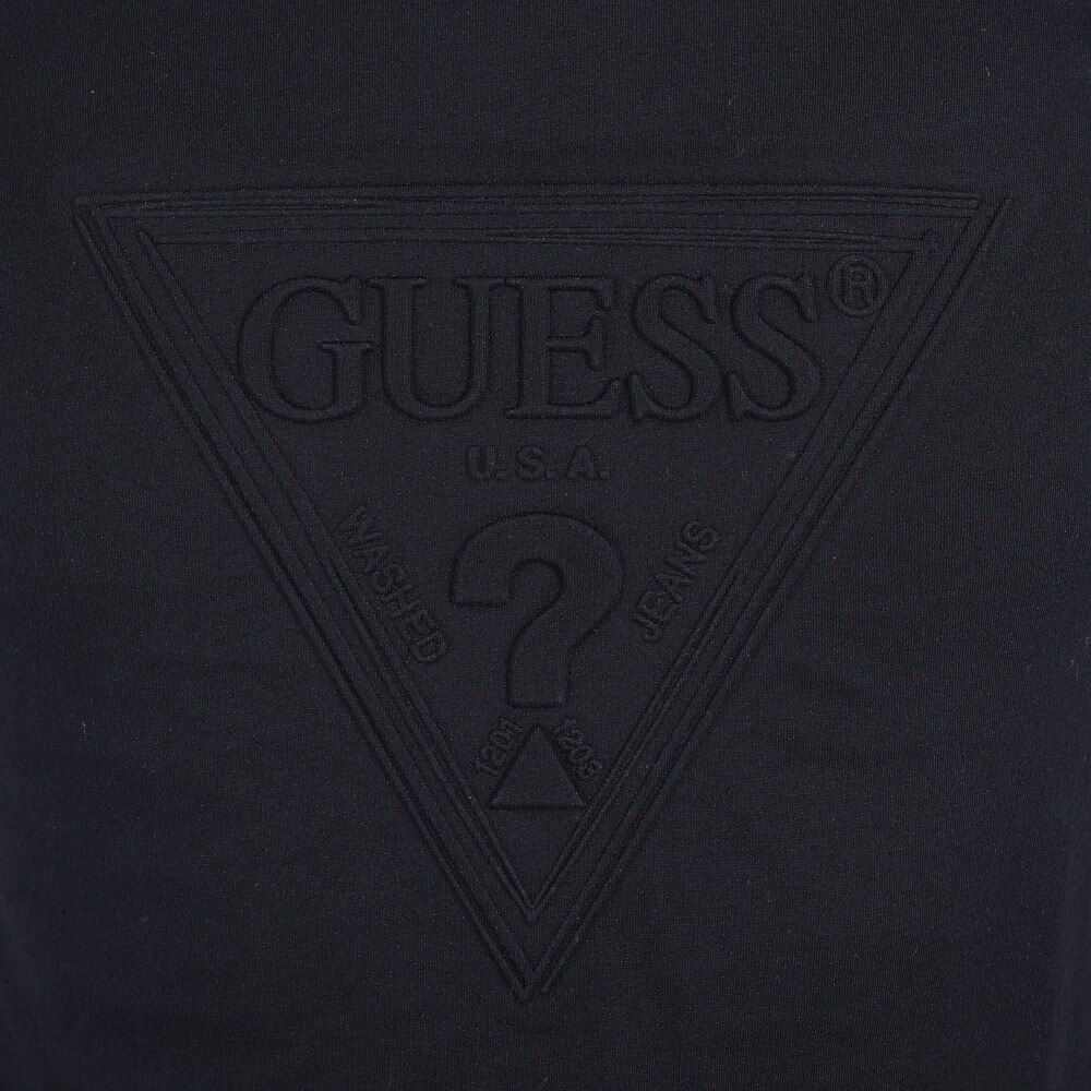 ゲス（GUESS）（メンズ）エンボスロゴ Tシャツ MM2K8406KBLK