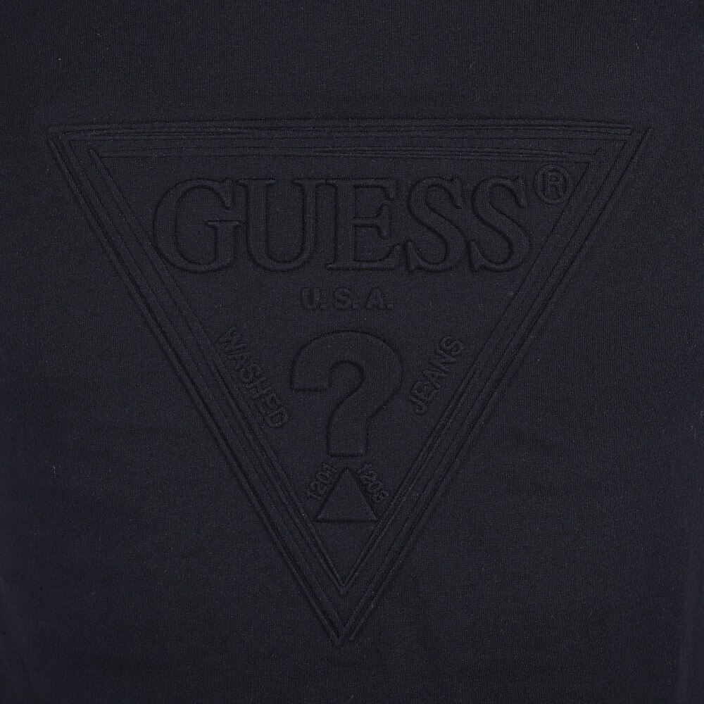 GUESS（メンズ）エンボスロゴ Tシャツ MM2K8406KBLK