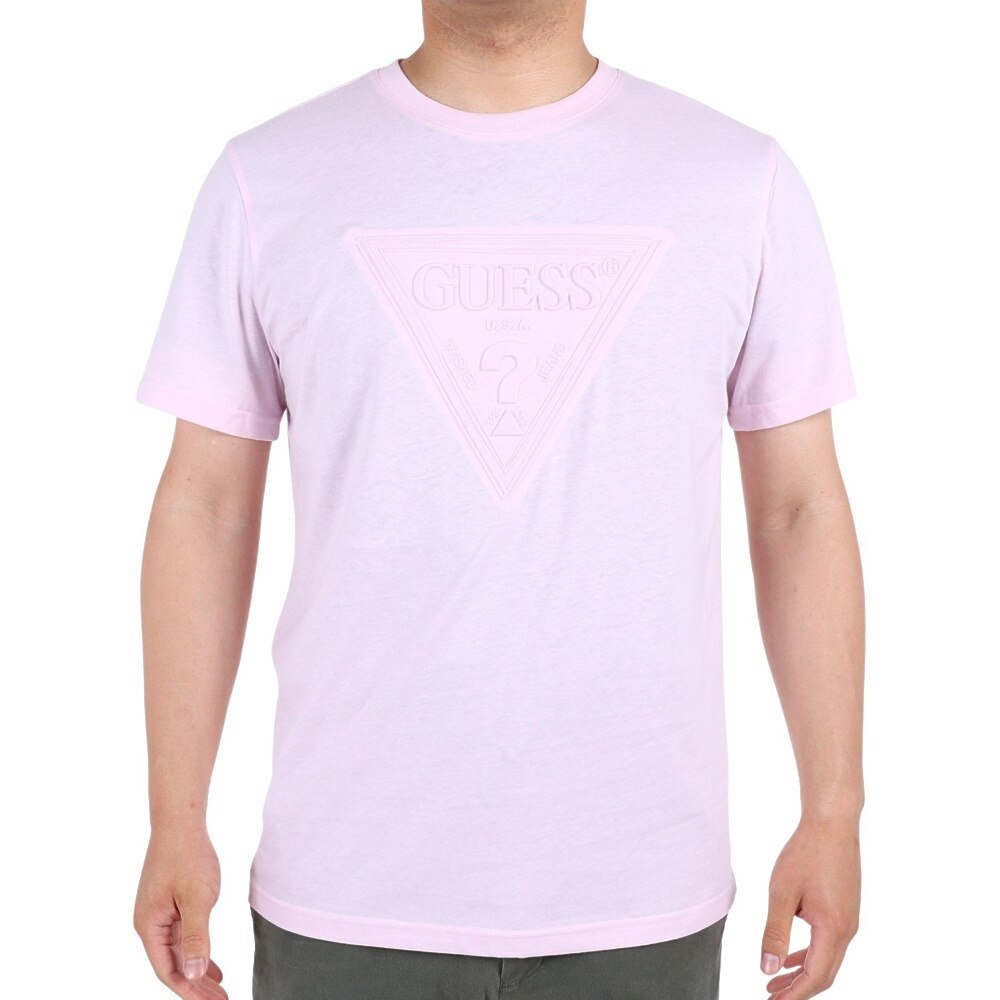 GUESS（メンズ）エンボスロゴ Tシャツ MM2K8406KLPI
