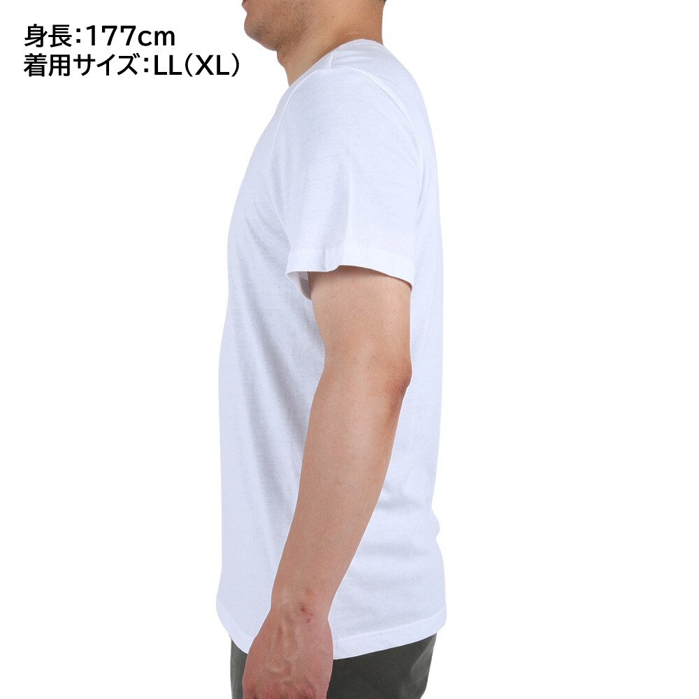 ゲス（GUESS）（メンズ）エンボスロゴ Tシャツ MM2K8406KWHT