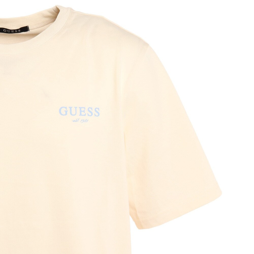 GUESS（メンズ）バック ビッグロゴ Tシャツ MM2K8490CRM