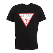 GUESS(メンズ)ロゴプリント Tシャツ MM2K9405KBLK
