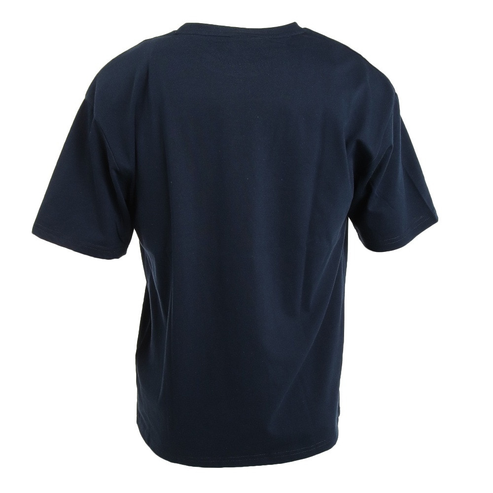 ラッセル（RUSSELL）（メンズ）PRINT LOGO HD 半袖Tシャツ RBM22S0010 NVY