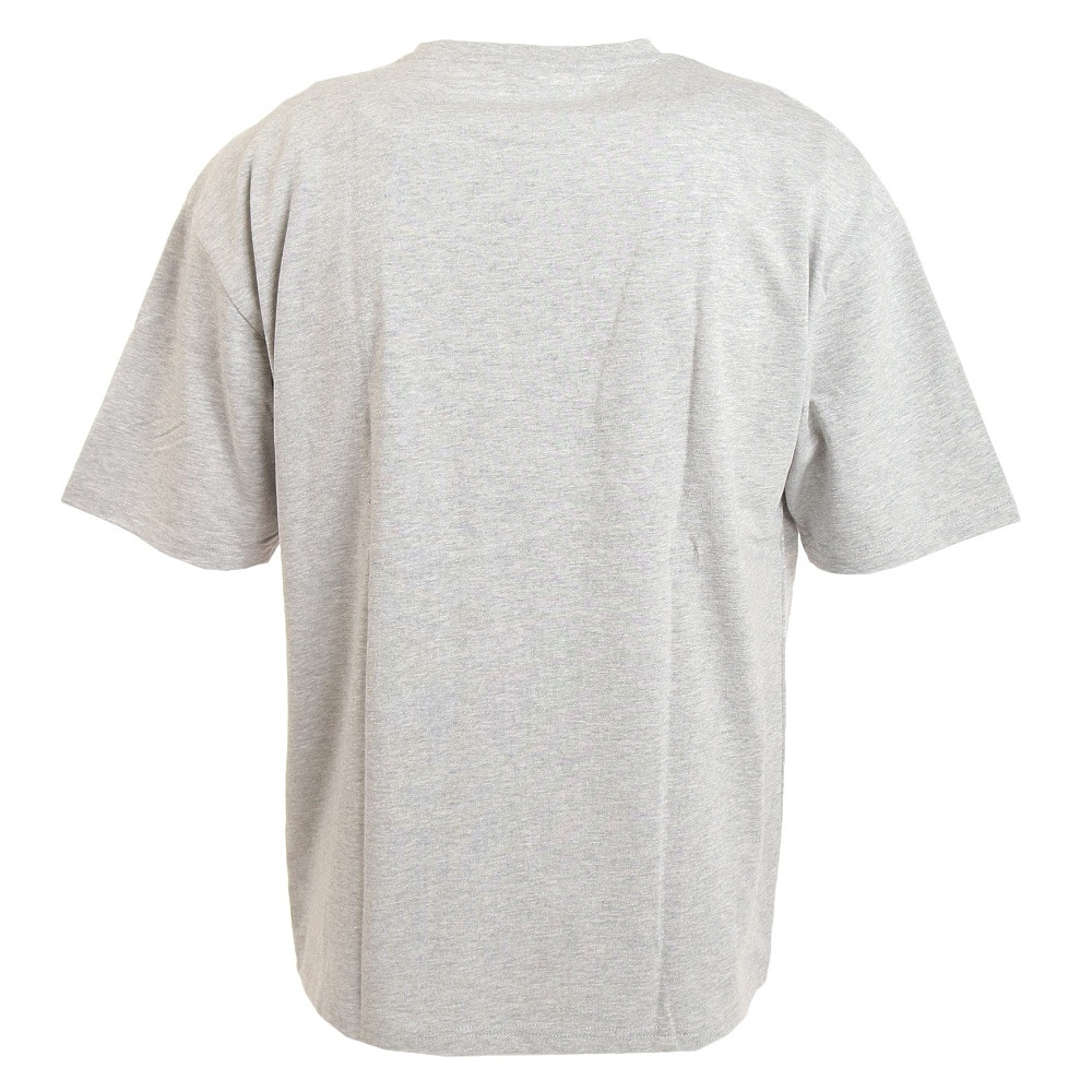 ラッセル（RUSSELL）（メンズ）PRINT COLLEGE 半袖Tシャツ RBM22S0013 MGRY