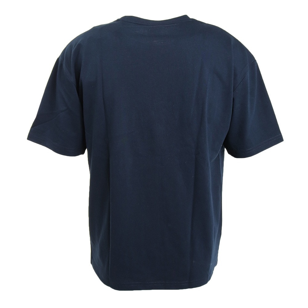ラッセル（RUSSELL）（メンズ）PRINT COLLEGE 半袖Tシャツ RBM22S0013 NVY