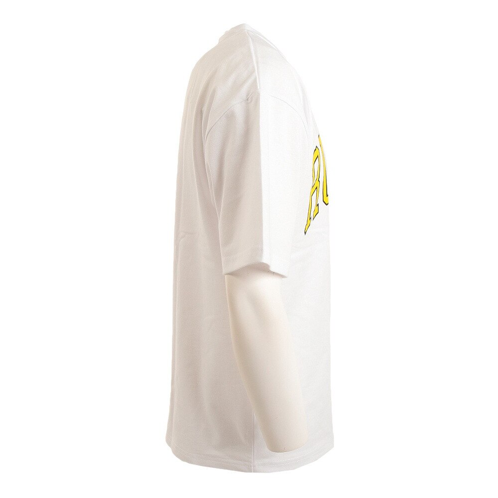 ラッセル（RUSSELL）（メンズ）PRINT COLLEGE 半袖Tシャツ RBM22S0013 WHT