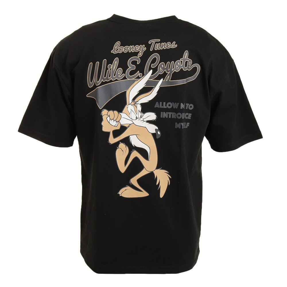 ラッセル（RUSSELL）（メンズ）PT WILE E COYOTE 半袖Tシャツ RBM22S0017 BLK