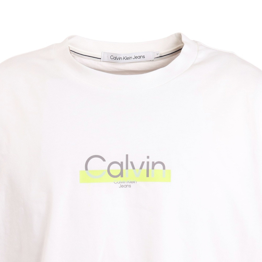 CALVINKLEIN JEANS （CALVINKLEIN JEANS ）（メンズ）A-SS REG CKLG TAPE Tシャツ J30J320570-YAF