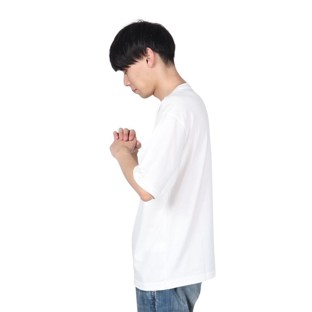 エルケクス（ELKEX）（メンズ）ORGANIC POCKET 半袖Tシャツ EKM2S14139 WHT スポーツ用品はスーパースポーツゼビオ