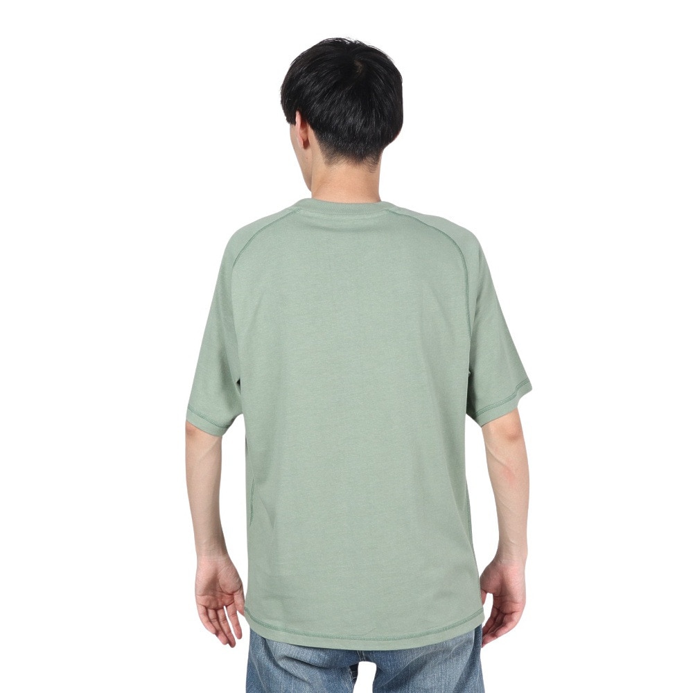 エルケクス（ELKEX）（メンズ）ORGANIC HENLY 半袖Tシャツ EKM2S14140 GRN