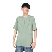 エルケクス(ELKEX)(メンズ)ORGANIC HENLY 半袖Tシャツ EKM2S14140 GRN