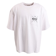 リーフ（REEF）（メンズ）STAY SANDY BIG 半袖Tシャツ RFTEM2202 WHT