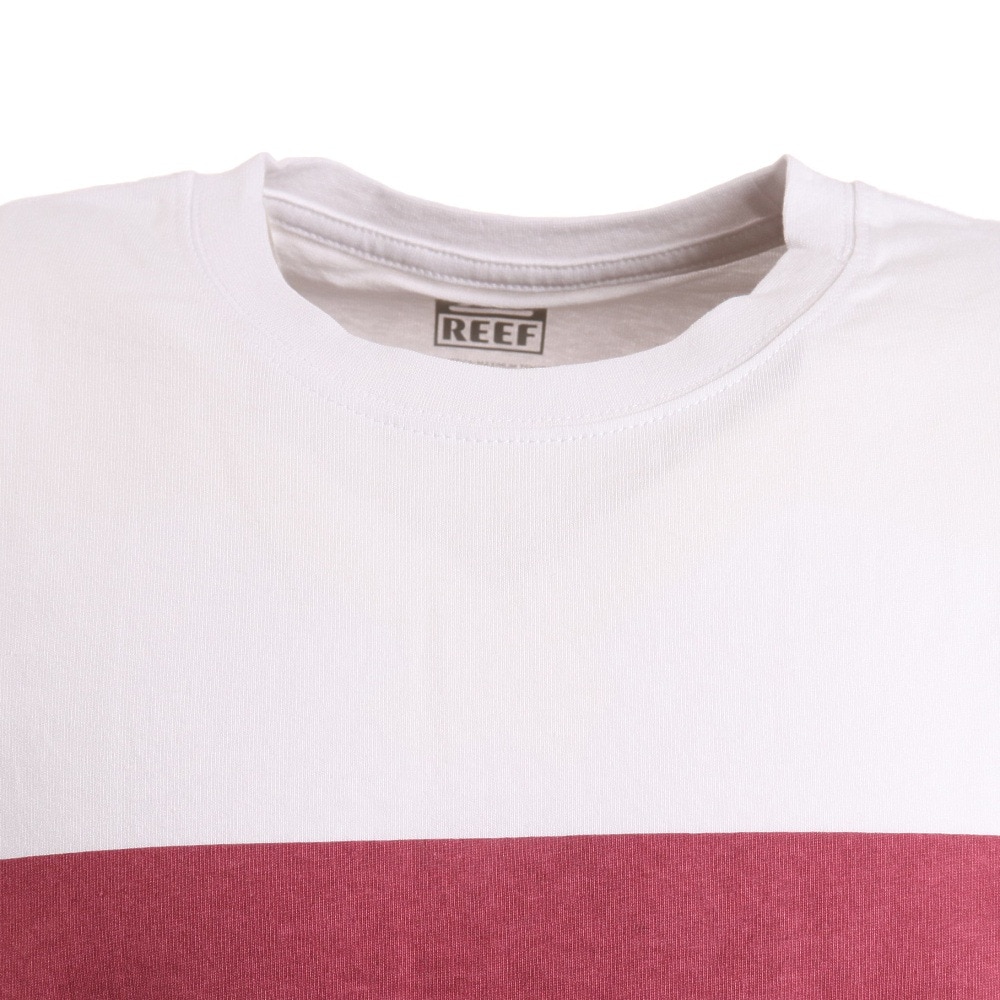 リーフ（REEF）（メンズ）LINE BIG 半袖Tシャツ RFTEM2203 RED