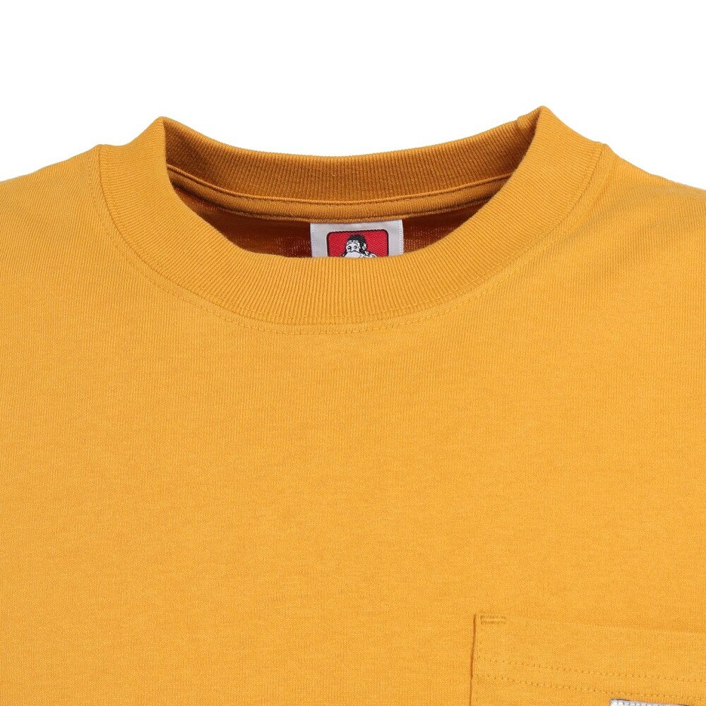 BEN DAVIS（メンズ）ワイドポケットロンTシャツ 2780025-YEL