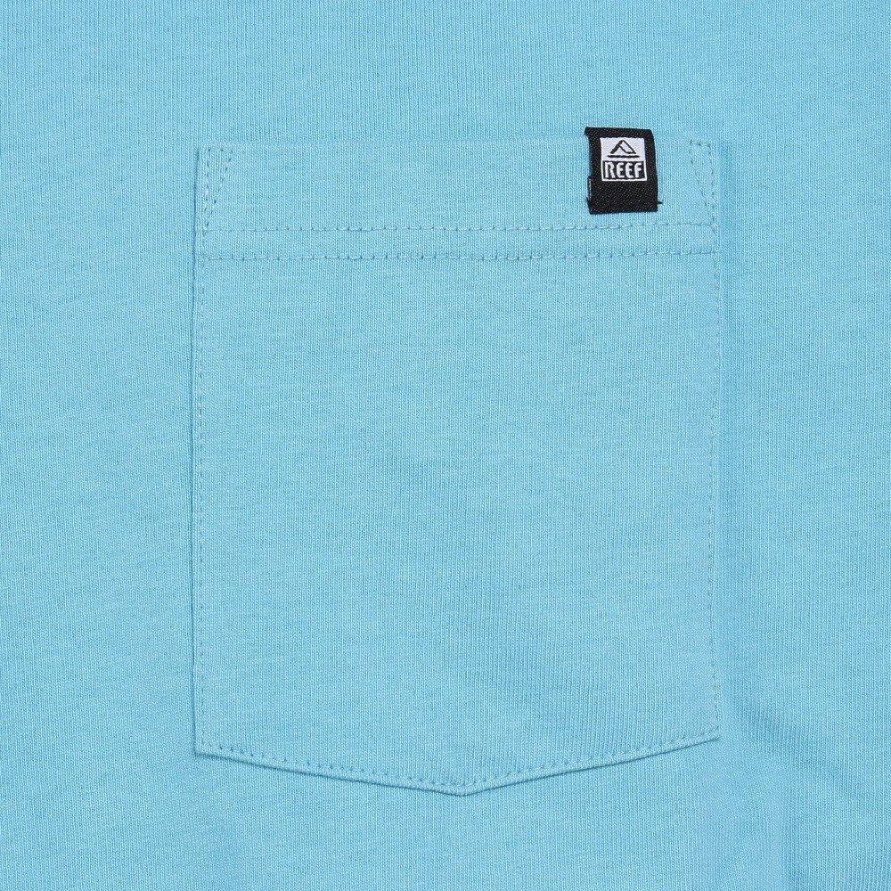 リーフ（REEF）（メンズ）ポケット付き BIG 長袖Tシャツ RFTEM2210-G.BLU