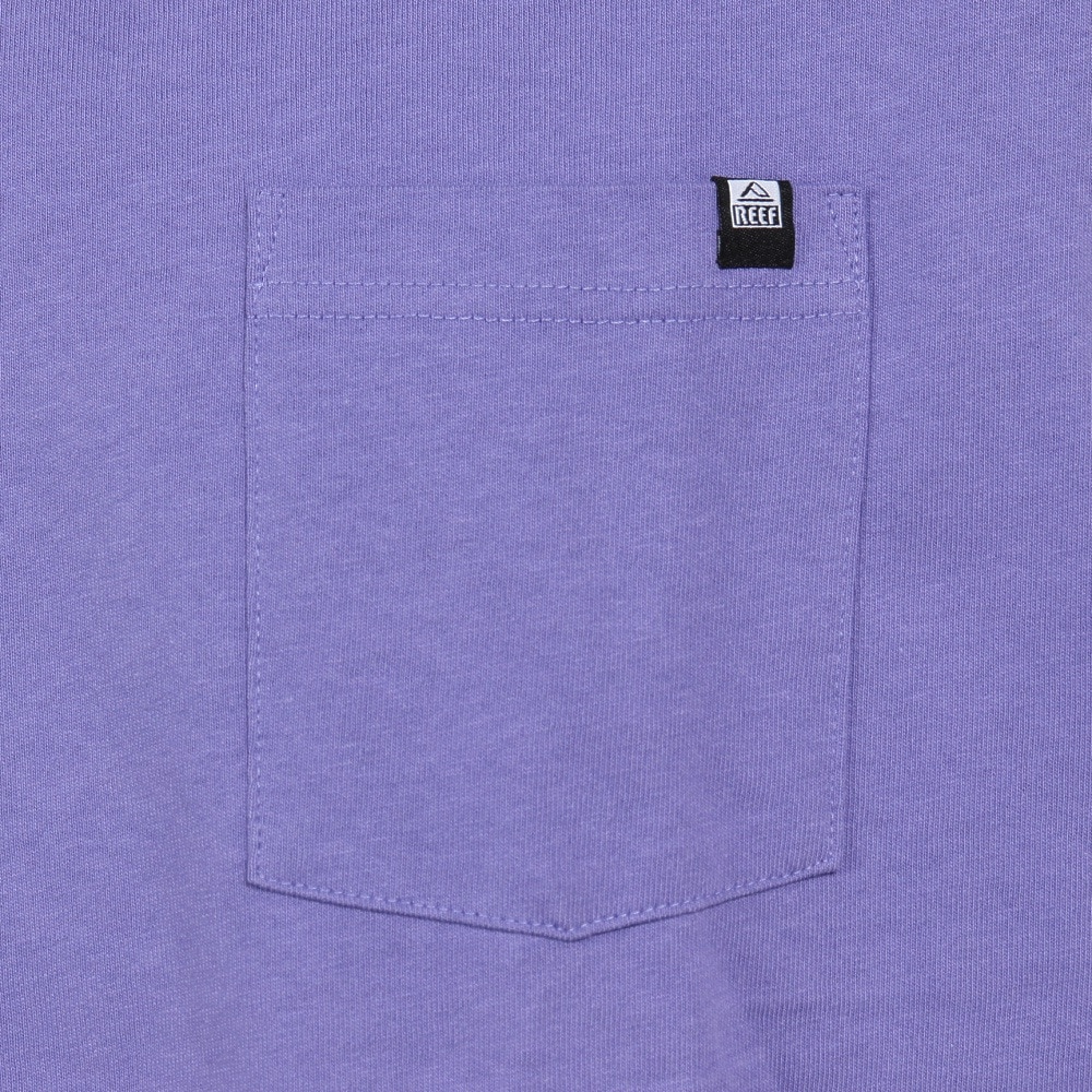 リーフ（REEF）（メンズ）ポケット付き BIG 長袖Tシャツ RFTEM2210-PPL