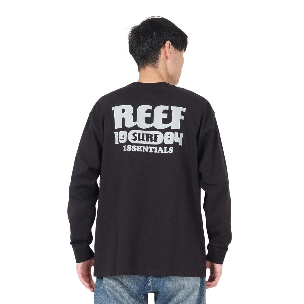 リーフ（REEF）（メンズ）ESSENTIALS 長袖Tシャツ RFTEM2212-BLK