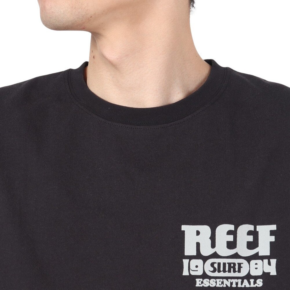 リーフ（REEF）（メンズ）ESSENTIALS 長袖Tシャツ RFTEM2212-BLK