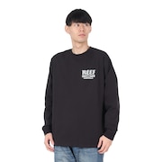 リーフ（REEF）（メンズ）ESSENTIALS 長袖Tシャツ RFTEM2212-BLK