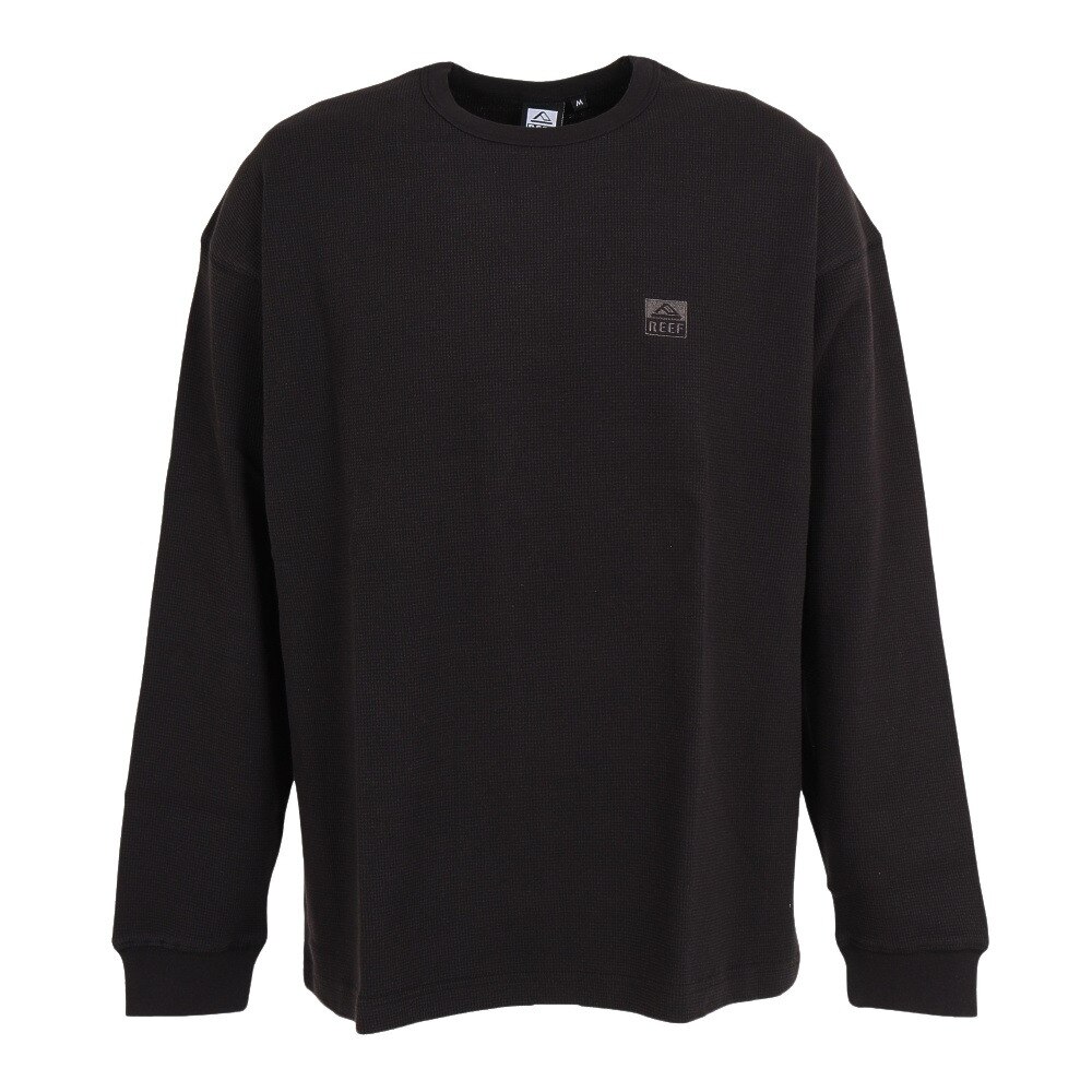 リーフ（REEF）（メンズ）LOGO THERMAL 長袖Ｔシャツ RFTEM2213-BLK