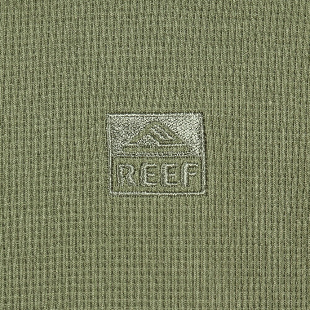 リーフ（REEF）（メンズ）LOGO THERMAL 長袖シャツ RFTEM2213-OLV