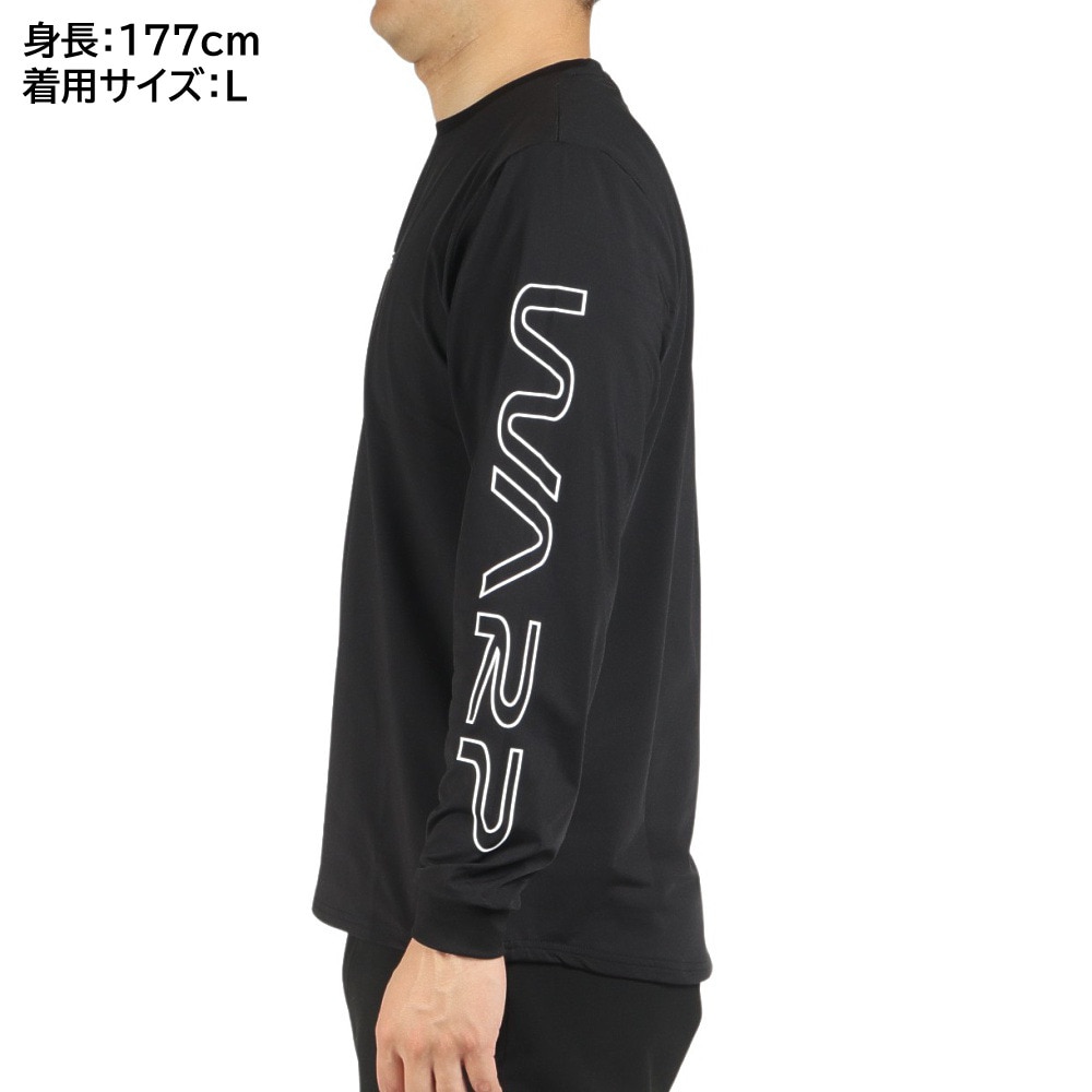 ザ・ワープ・バイ・エネーレ（The Warp By Ennerre）（メンズ）長袖Tシャツ WB3NJB11 BLK