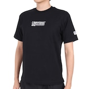 コンバース（CONVERSE）（メンズ）クルーネックTシャツ ロゴプリント CA212381-1900