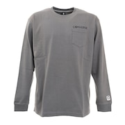 コンバース（CONVERSE）（メンズ）クルーネックロングスリーブTシャツ CA212383L-1800