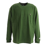 コンバース(CONVERSE)(メンズ、レディース)クルーネック 長袖Tシャツ ワンポイント CA212384L-4900