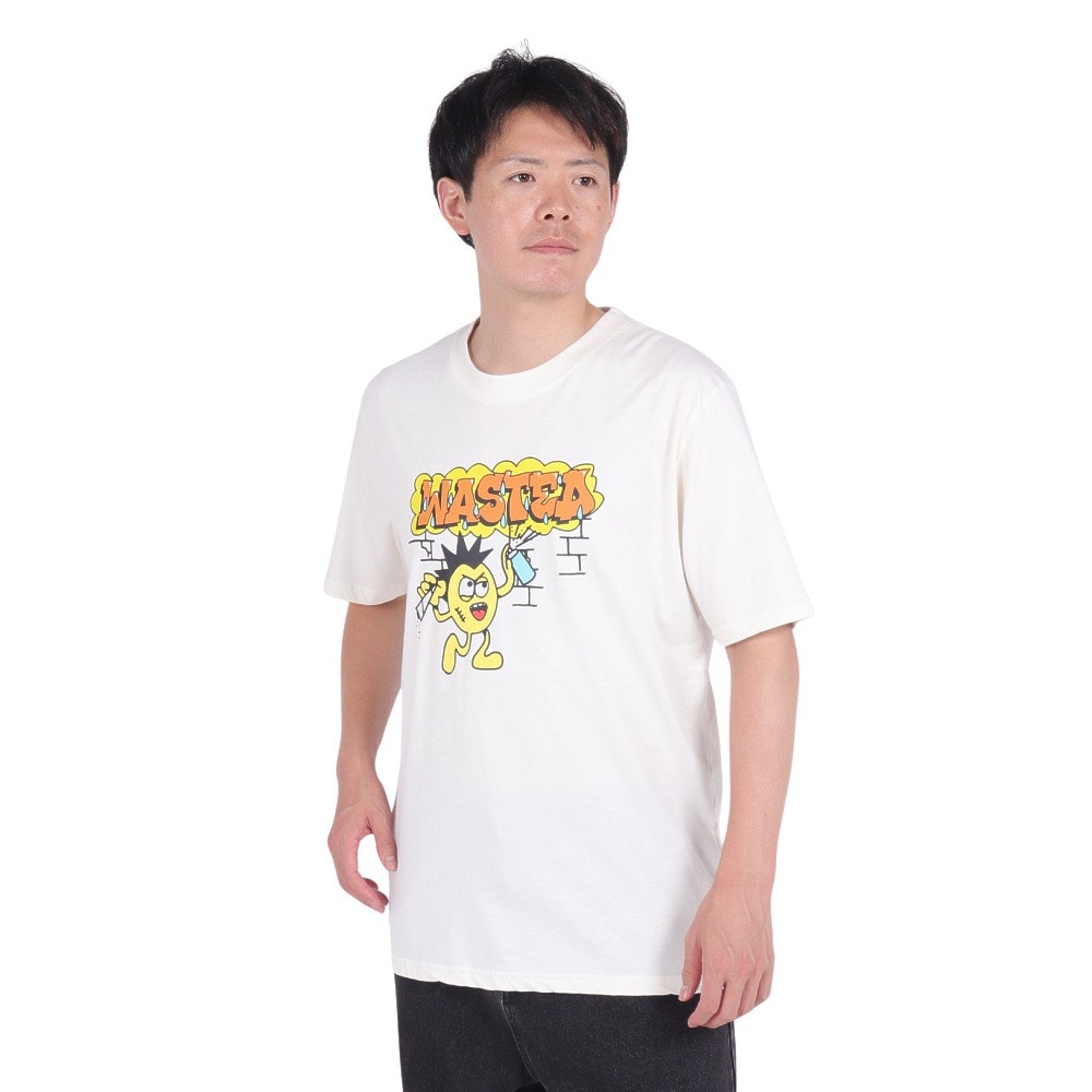 WASTED PARIS（WASTED PARIS）（メンズ）半袖Tシャツ メンズ ブロック 23SSD3-07204-008-WH